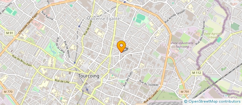 localisation de l'entreprise MADAME LOAN LERNOULD  TOURCOING