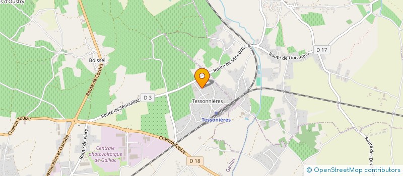 localisation de l'entreprise MADAME LOAN RESSAYRE à GAILLAC