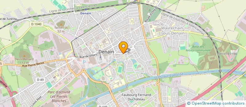 localisation de l'entreprise MADAME LOANA AVADANEI  DENAIN