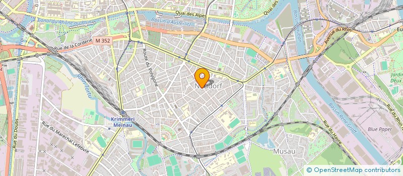localisation de l'entreprise MADAME LOANA MUSCA à STRASBOURG