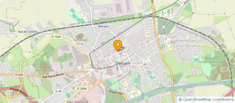 localisation de l'entreprise MADAME LOANA STOICA  DENAIN