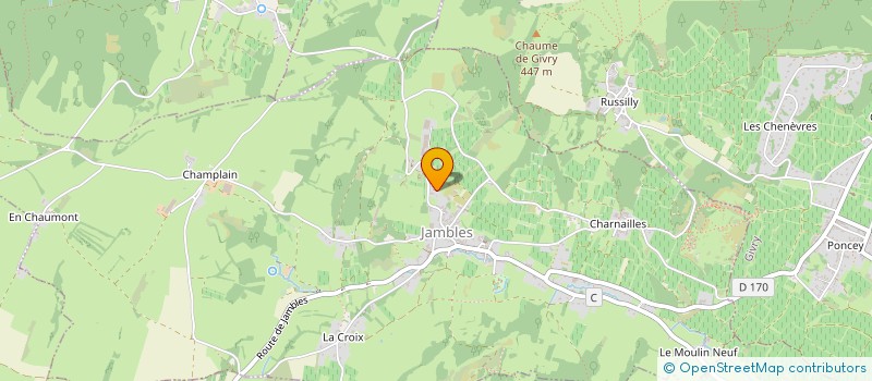 localisation de l'entreprise MADAME LOANE ANCEY à CHALON-SUR-SAONE