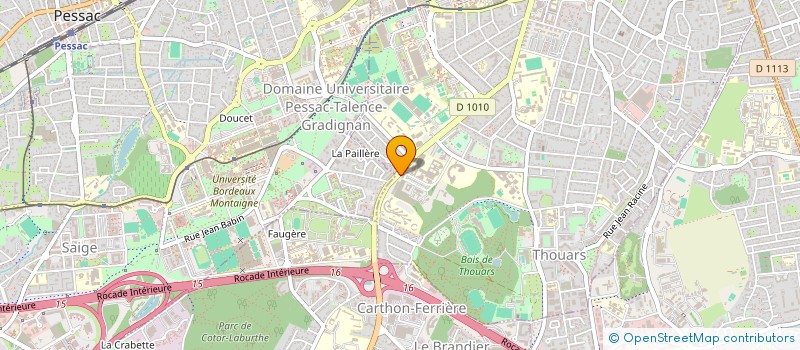 localisation de l'entreprise MADAME LOANE ARBOUILLE  TALENCE