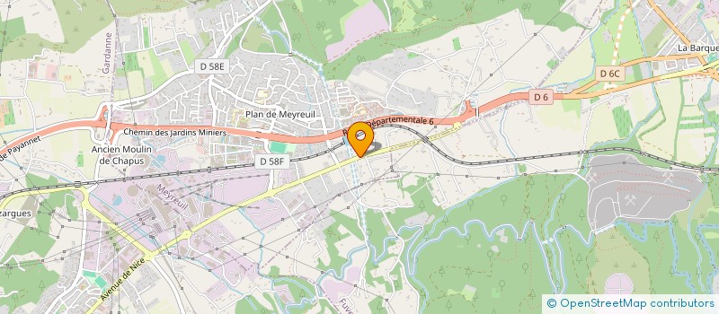 localisation de l'entreprise MADAME LOANE CARLESI  MEYREUIL