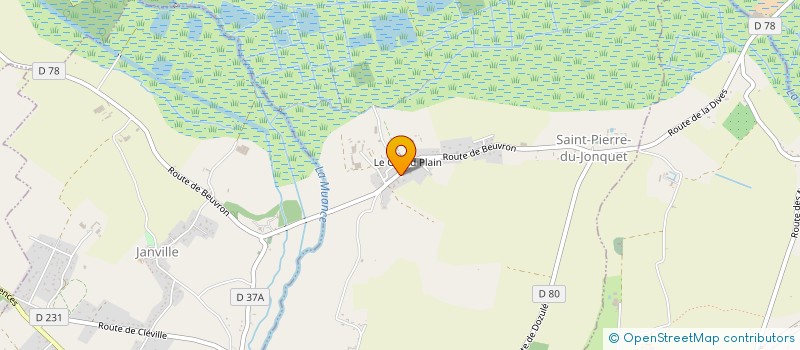 localisation de l'entreprise MADAME LOANE CORBIN  SAINT-PIERRE-DU-JONQUET