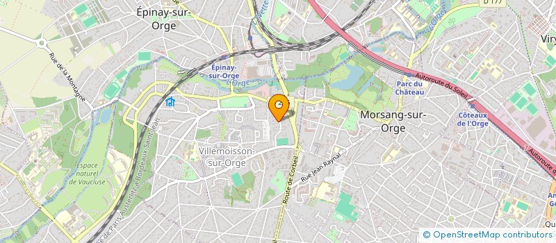 localisation de l'entreprise MADAME LOANE DUVAL à VILLEMOISSON-SUR-ORGE