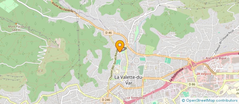 localisation de l'entreprise MADAME LOANE FRIBOURG à LA VALETTE-DU-VAR