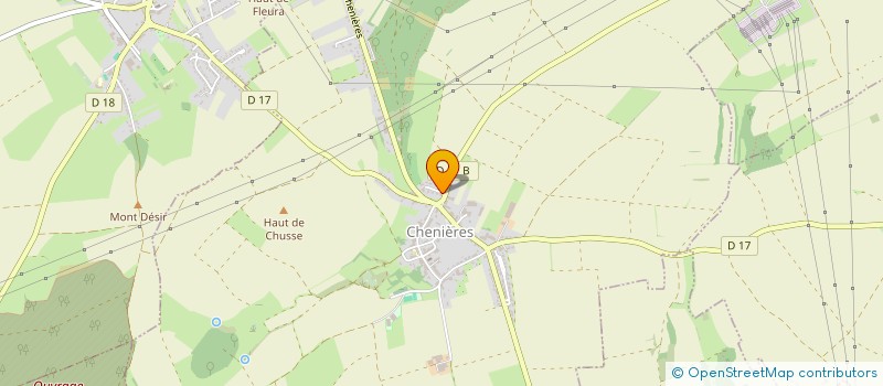 localisation de l'entreprise MADAME LOANE GIOVANARDI  CHENIERES