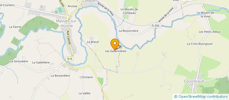 localisation de l'entreprise MADAME LOANE HERLIN à CORBON