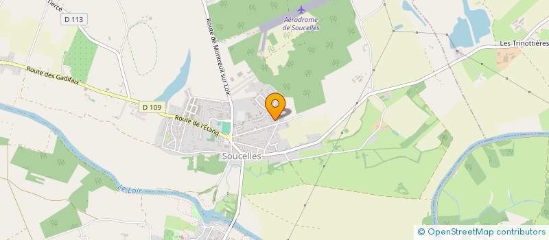 localisation de l'entreprise MADAME LOANE HERVE  RIVES-DU-LOIR-EN-ANJOU