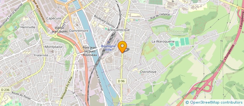 localisation de l'entreprise MADAME LOANE JIMENEZ-GOMEZ à BOULOGNE-SUR-MER