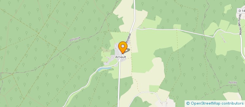 localisation de l'entreprise MADAME LOANE MARION  VAUX D'AMOGNES