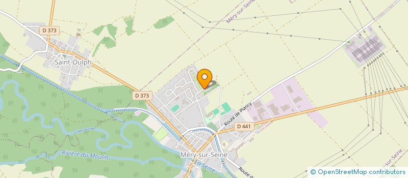 localisation de l'entreprise MADAME LOANE MOREL  MERY-SUR-SEINE