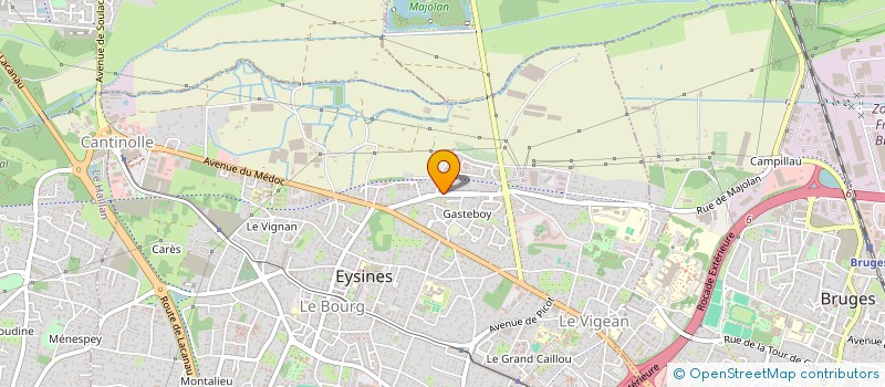 localisation de l'entreprise MADAME LOANE PIMONT  EYSINES