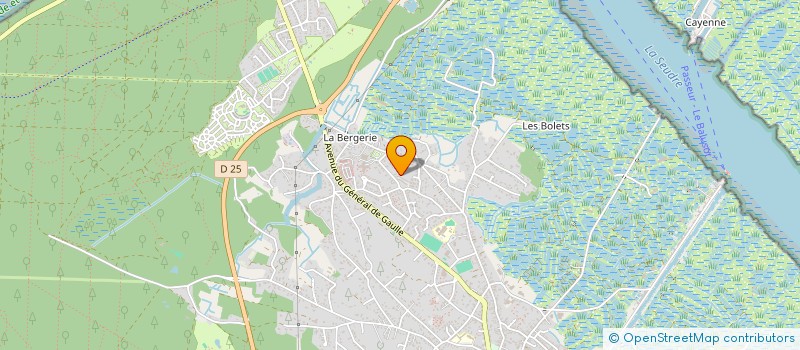 localisation de l'entreprise MADAME LOANE THIBURCE  LA TREMBLADE