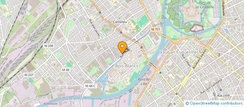 localisation de l'entreprise MADAME LOANE TURLOTTE à LILLE