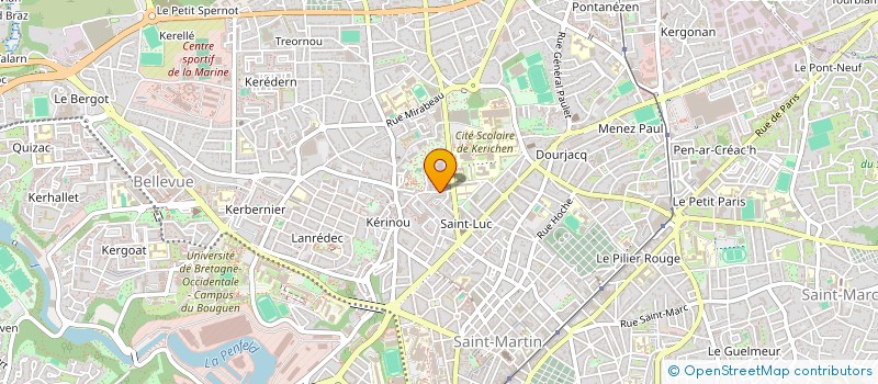 localisation de l'entreprise MADAME LOANN ALLAIRE à BREST