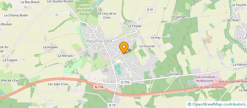 localisation de l'entreprise MADAME LOANNA ROBIOU  PLELAN-LE-PETIT