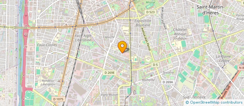 localisation de l'entreprise MADAME LOANNE CHARLET  GRENOBLE