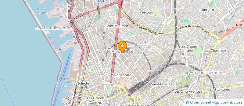 localisation de l'entreprise MADAME LOANNE LUCIAN à MARSEILLE
