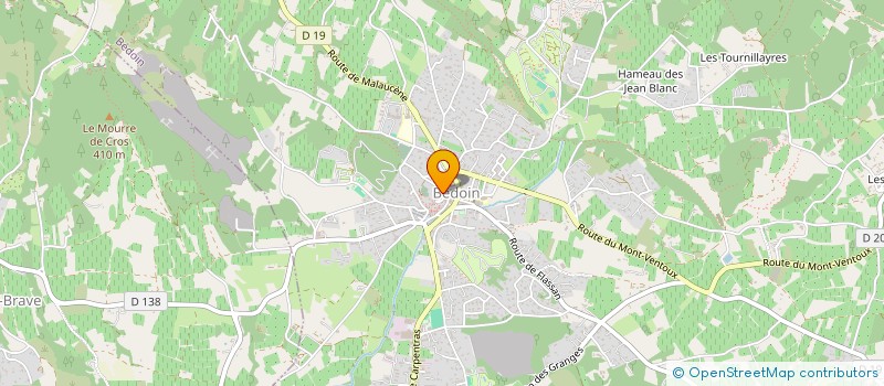 localisation de l'entreprise MADAME LOANNE MANZONI  BEDOIN