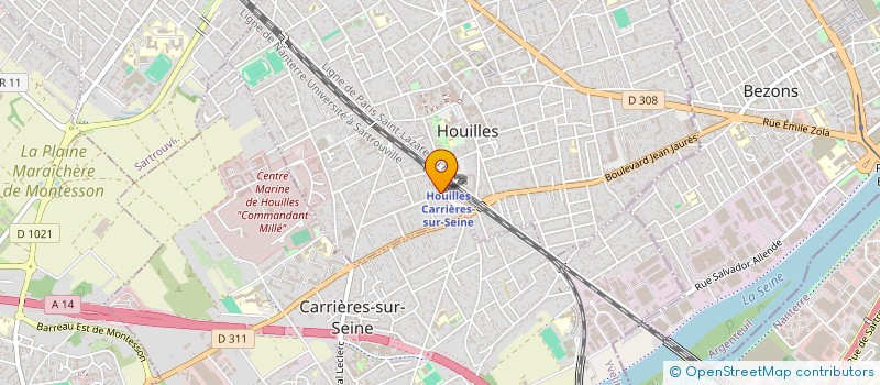 localisation de l'entreprise MADAME LOBAT MANI  FRESNES