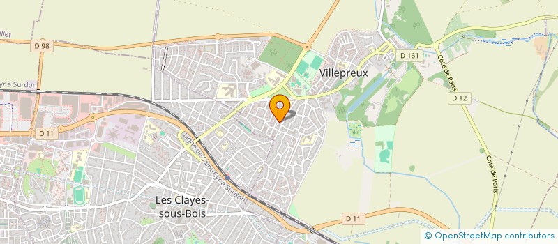 localisation de l'entreprise MADAME LOBNA BENSAIED  VILLEPREUX