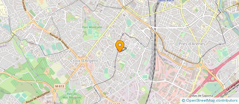 localisation de l'entreprise MADAME LOBNA EZZINE à MONTPELLIER