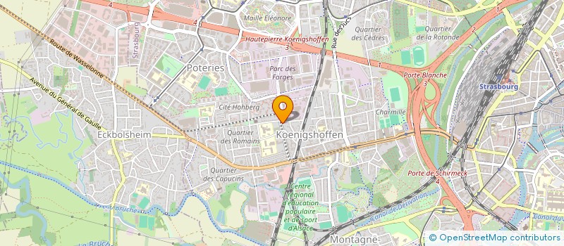 localisation de l'entreprise MADAME LOBNA HABASSI à STRASBOURG