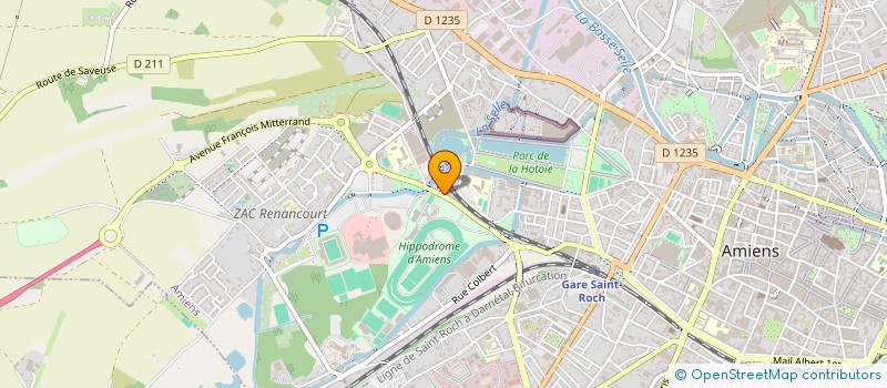 localisation de l'entreprise MADAME LOBNA JELJELI  AMIENS