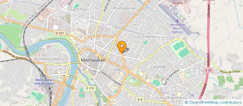 localisation de l'entreprise MADAME LOC SOUBIRAC  MONTAUBAN