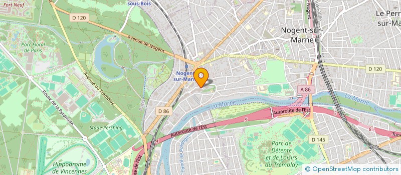 localisation de l'entreprise MADAME LODOVICA EMANUELA SIBELLA à NOGENT-SUR-MARNE
