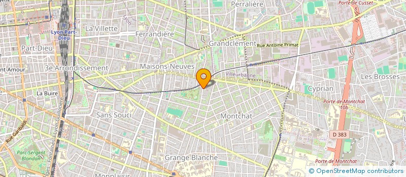 localisation de l'entreprise MADAME LOEIS POMPON  LYON