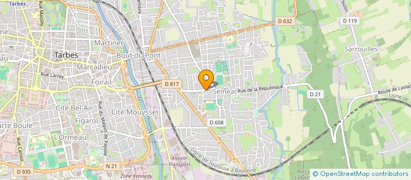 localisation de l'entreprise MADAME LOELIA BEST  SEMEAC