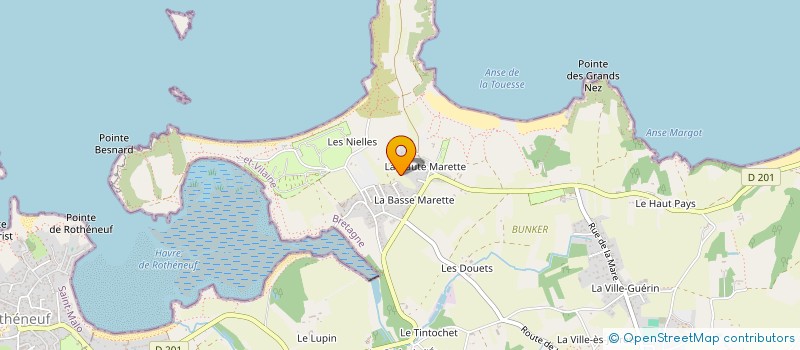 localisation de l'entreprise MADAME LOELIA FERRE à SAINT-COULOMB