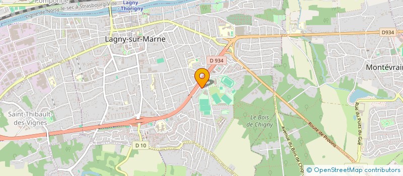 localisation de l'entreprise MADAME LOELIA PICH  LAGNY-SUR-MARNE