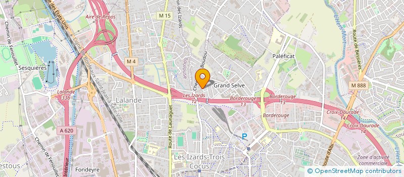 localisation de l'entreprise MADAME LOELIA POVEDA à TOULOUSE