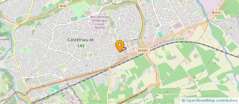 localisation de l'entreprise MADAME LOELIA PUAUD à CASTELNAU-LE-LEZ