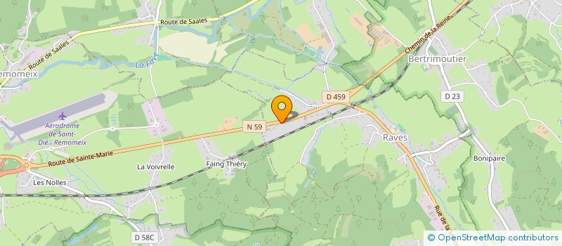 localisation de l'entreprise MADAME LOELIE HAXAIRE  RAVES