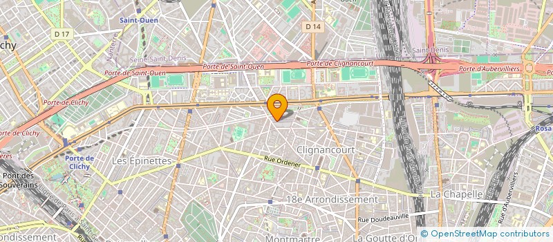 localisation de l'entreprise MADAME LOELLA YAMA  PARIS