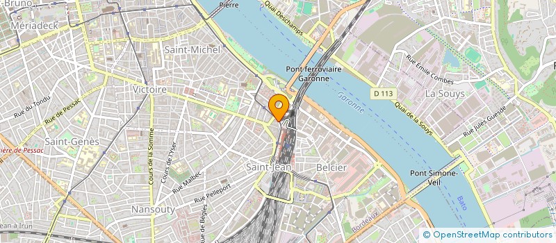 localisation de l'entreprise MADAME LOETITIA ADAM  BORDEAUX