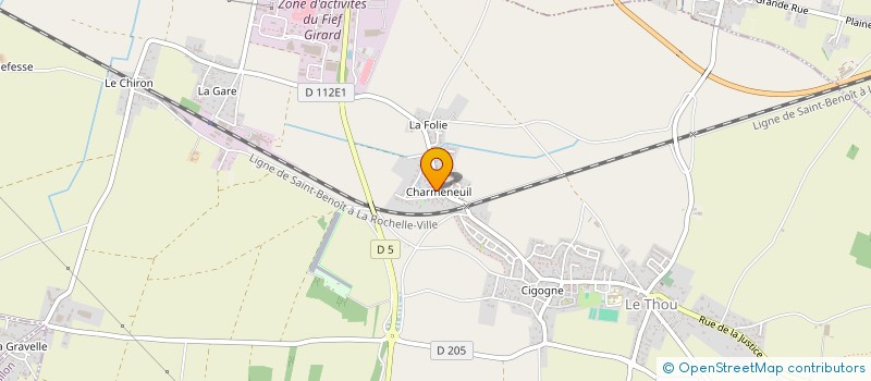 localisation de l'entreprise MADAME LOETITIA BOUCHAIB  LE THOU