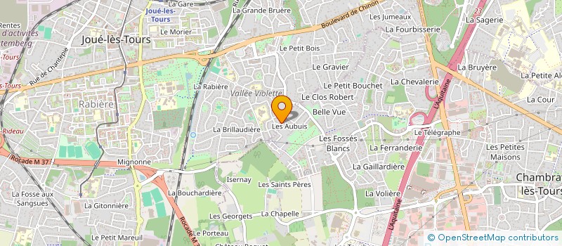 localisation de l'entreprise MADAME LOETITIA BROSSEAU à QUIMPERLE