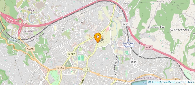 localisation de l'entreprise MADAME LOETITIA CARRENO  LA CIOTAT