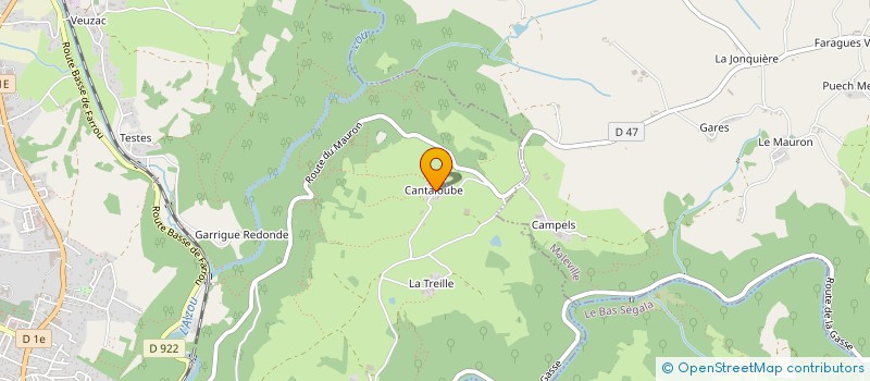 localisation de l'entreprise MADAME LOETITIA FAURE à VILLEFRANCHE-DE-ROUERGUE