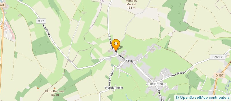 localisation de l'entreprise MADAME LOETITIA HOF  AUDINCTHUN