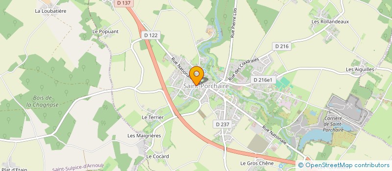 localisation de l'entreprise MADAME LOETITIA LALAUDE  SAINTE-GEMME