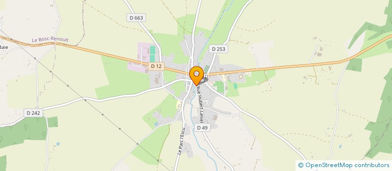 localisation de l'entreprise MADAME LOETITIA LEFEVRE à SAP-EN-AUGE