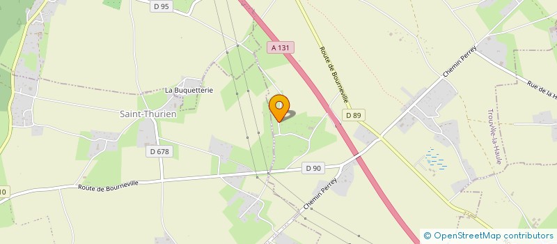 localisation de l'entreprise MADAME LOETITIA LETELLIER  TROUVILLE-LA-HAULE