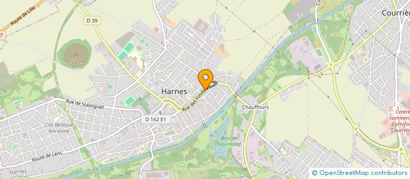 localisation de l'entreprise MADAME LOETITIA MERKER  HARNES